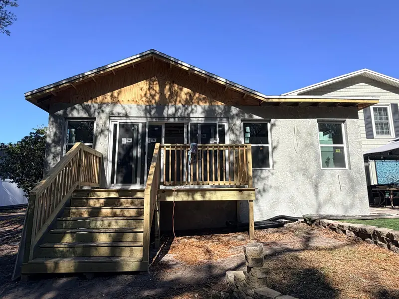 Home remodel and addition under construction in Winter Springs, Florida